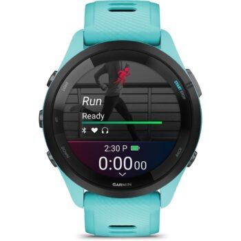 Garmin Forerunner 265 GPS Laufuhr tuerkisblauschwarz .jpg