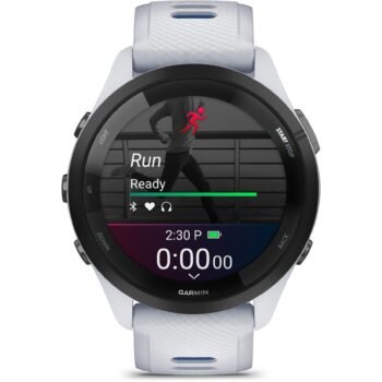 Garmin Forerunner 265 GPS Laufuhr weissdunkelblau.jpg